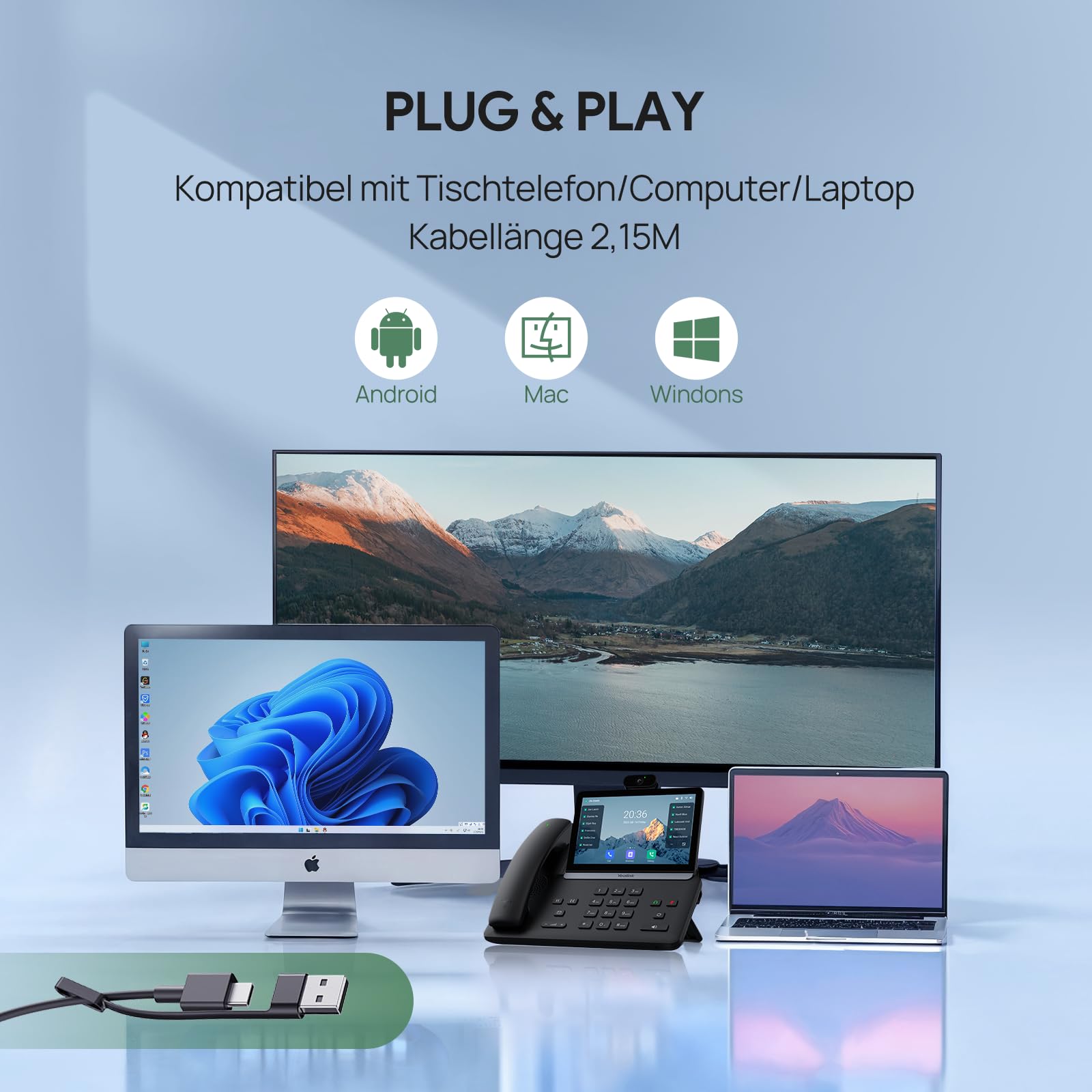 yealink-uh42-mono-usb-headset-kabelgebunden-mit-noise-cancelling-mikrofon-usb-c- image 6