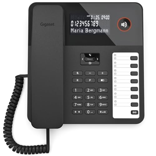 gigaset-desk-600-schnurgebundenes-tischtelefon-schwarz image 8