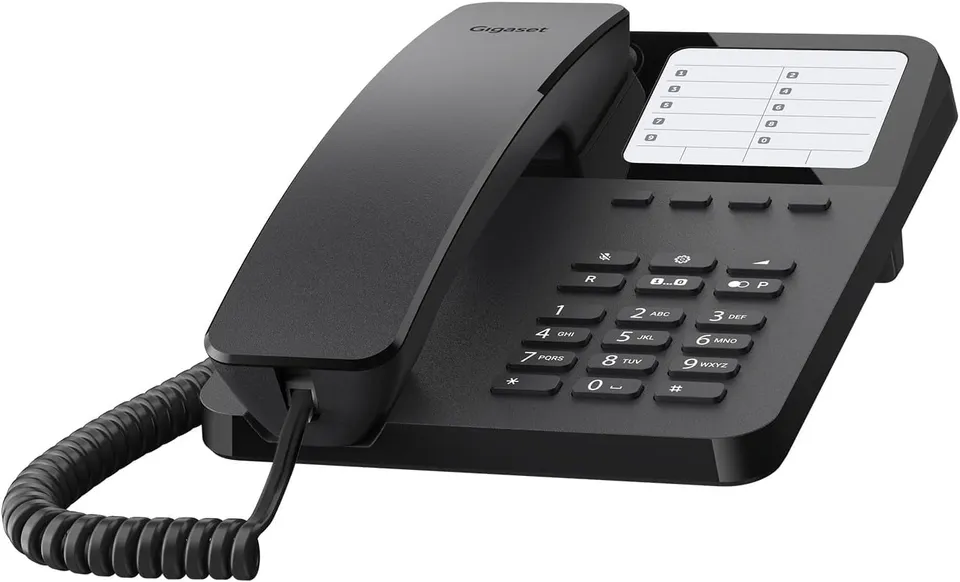 gigaset-desk-400-schnurgebundenes-tischtelefon-schwarz image 1