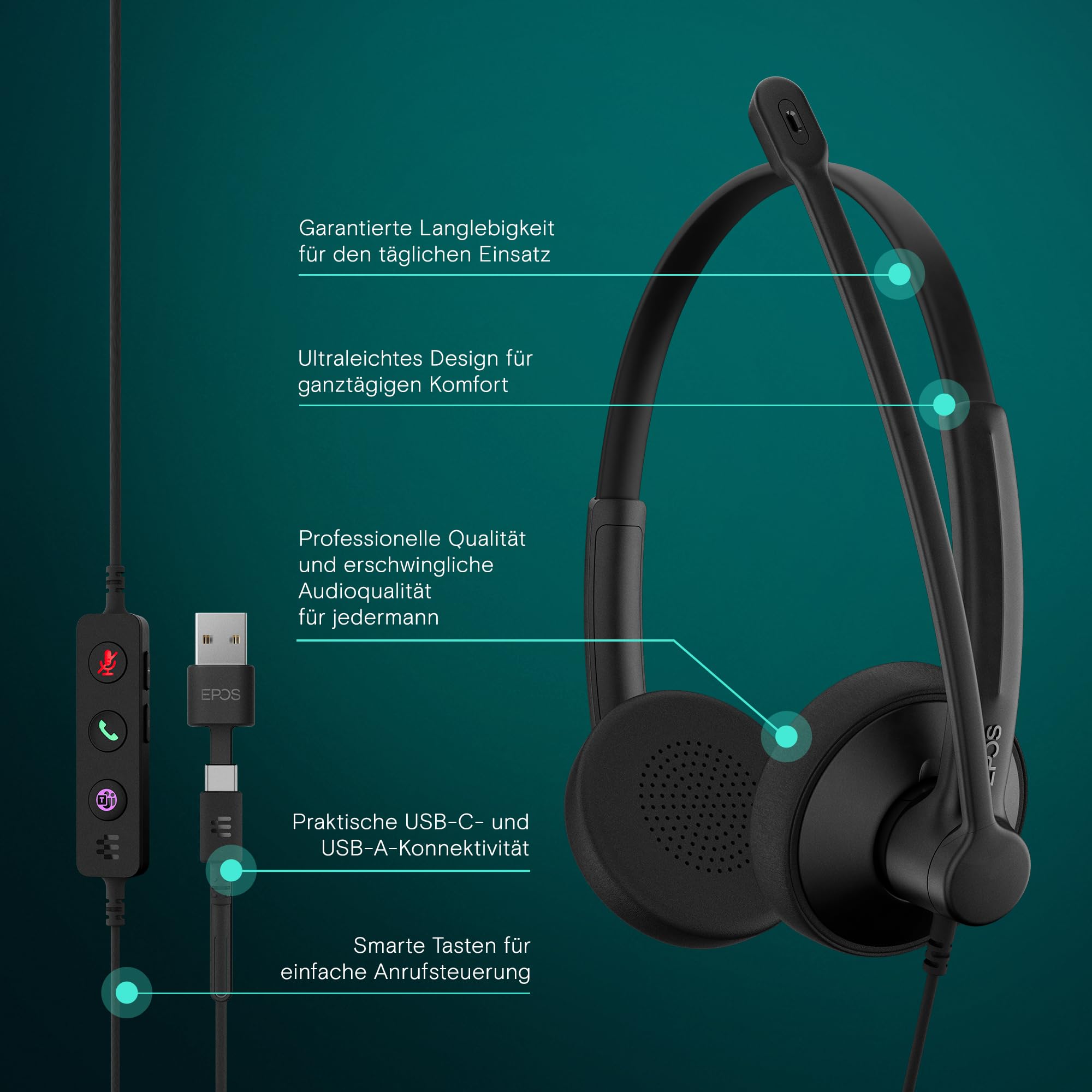 epos-impact-100-ms-teams-stereo-headset-usb-c-a-schwarz image 2