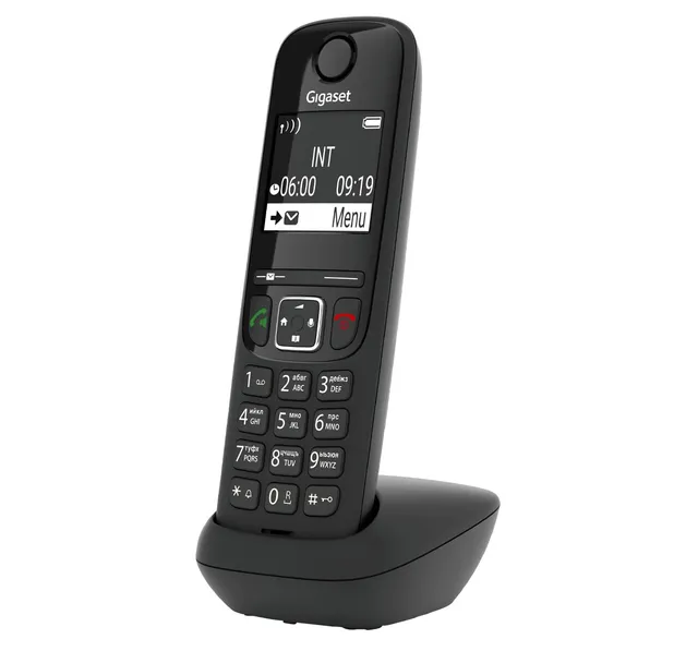 gigaset-as690hx-dect-mobilteil-mit-ladeschale-f-r-fritzbox-schwarz-ohne-basis image 1