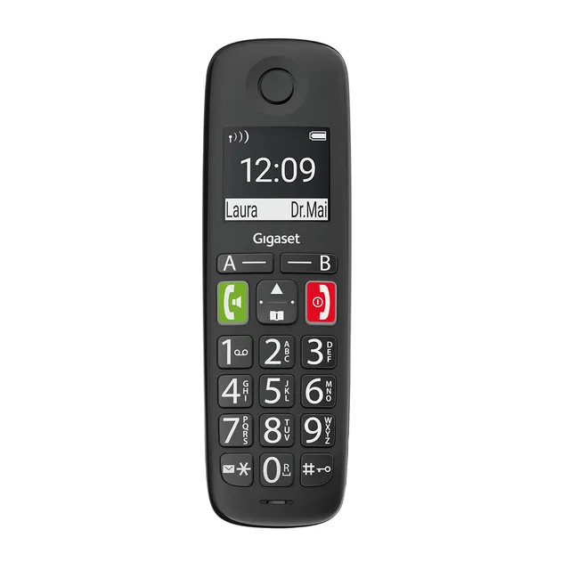 gigaset-e290hx-dect-mobilteil-mit-ladeschale-f-r-fritzbox-schwarz-ohne-basis image 1