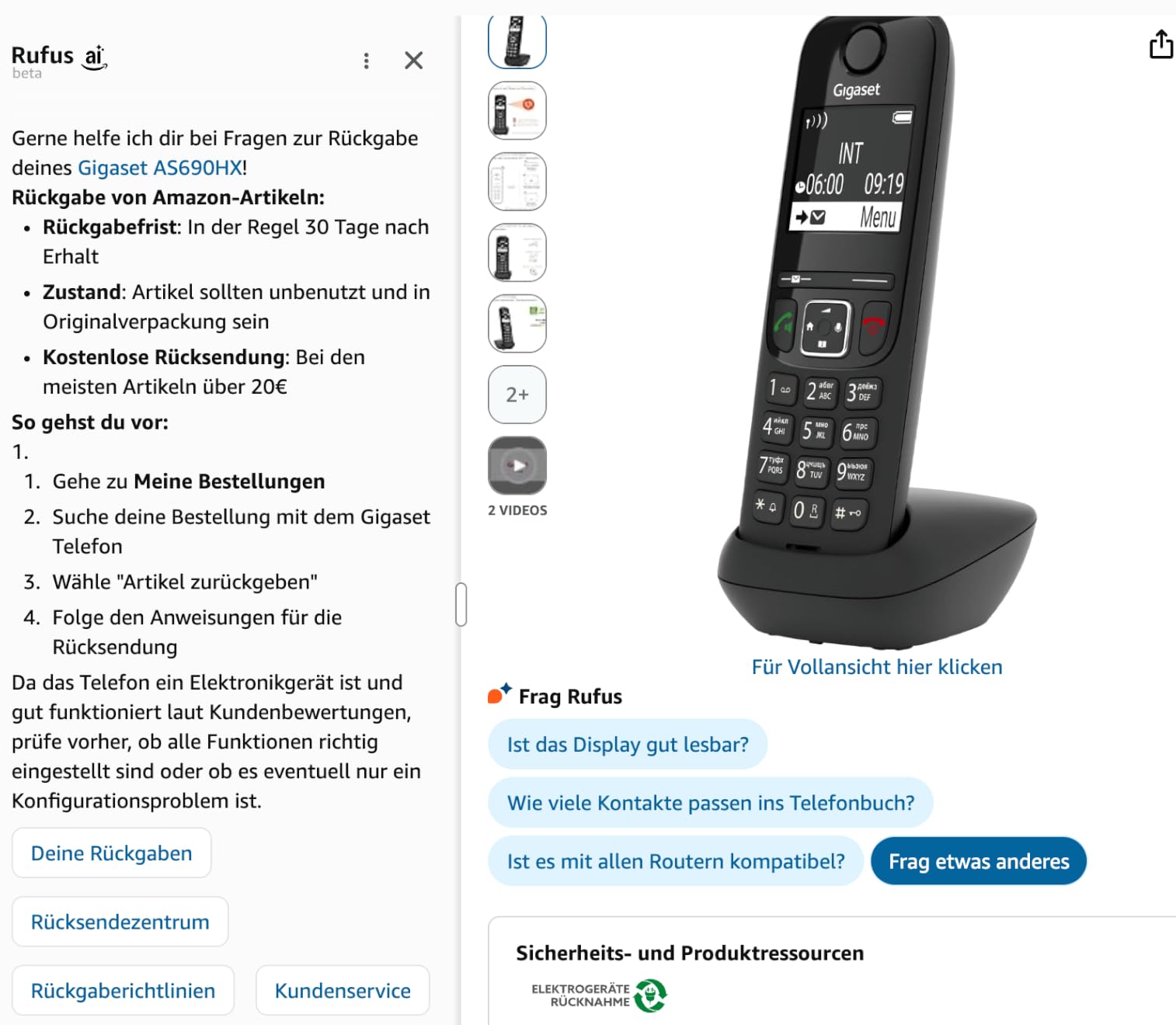 Solide Qualität von Gigaset