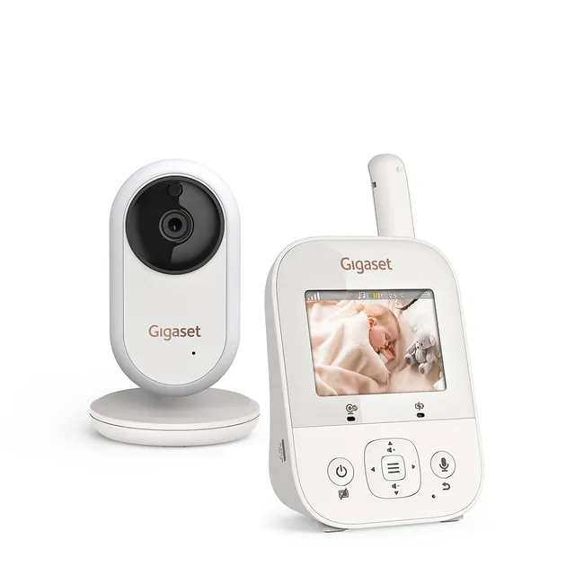 gigaset-baby-300-video-babyphone-mit-kamera-2-8-zoll-lcd-zwei-wege-audio image 1