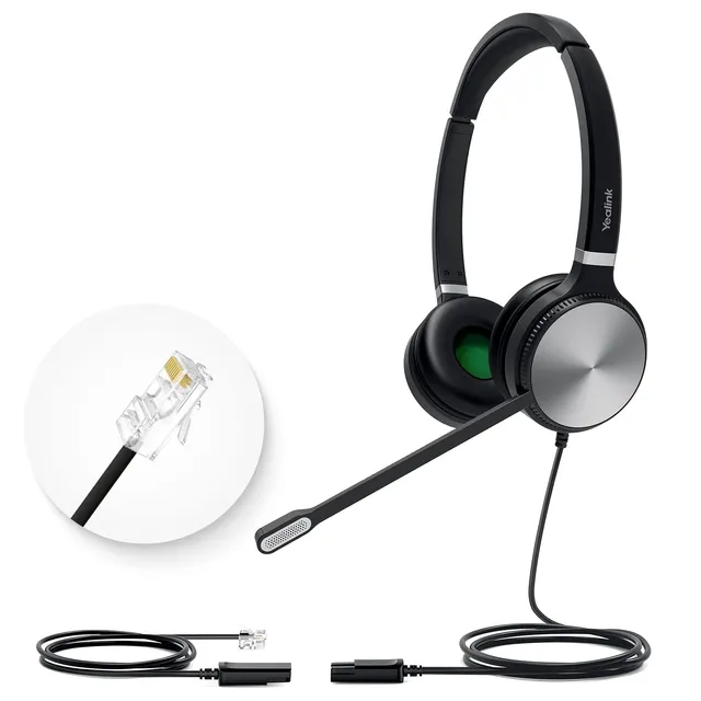 yealink-yhs36-rj9-headset-kabelgebundenes-b-ro-headset-mit-mikrofon image 1