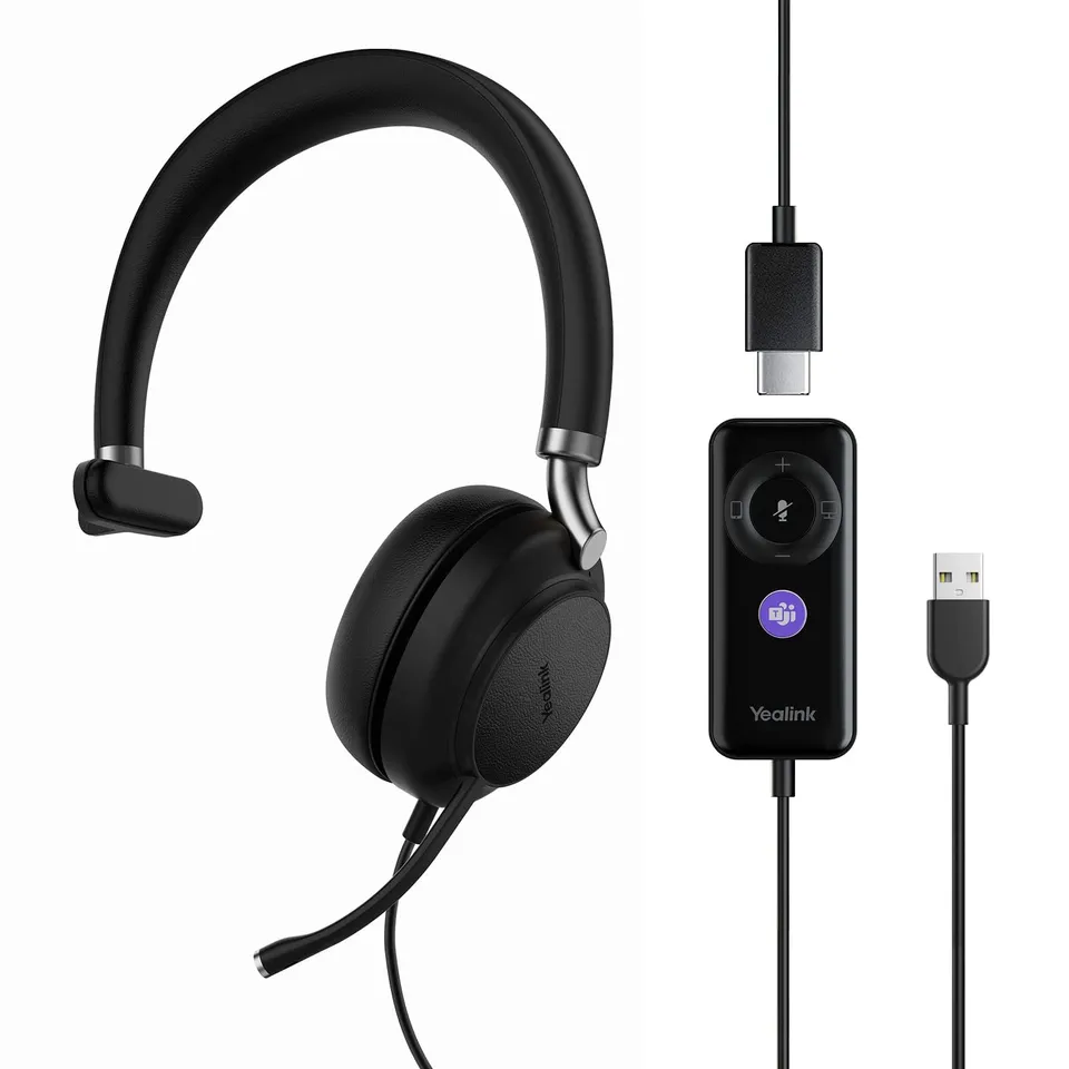 yealink-uh38-mono-usb-headset-teams-bluetooth-busylight image 1