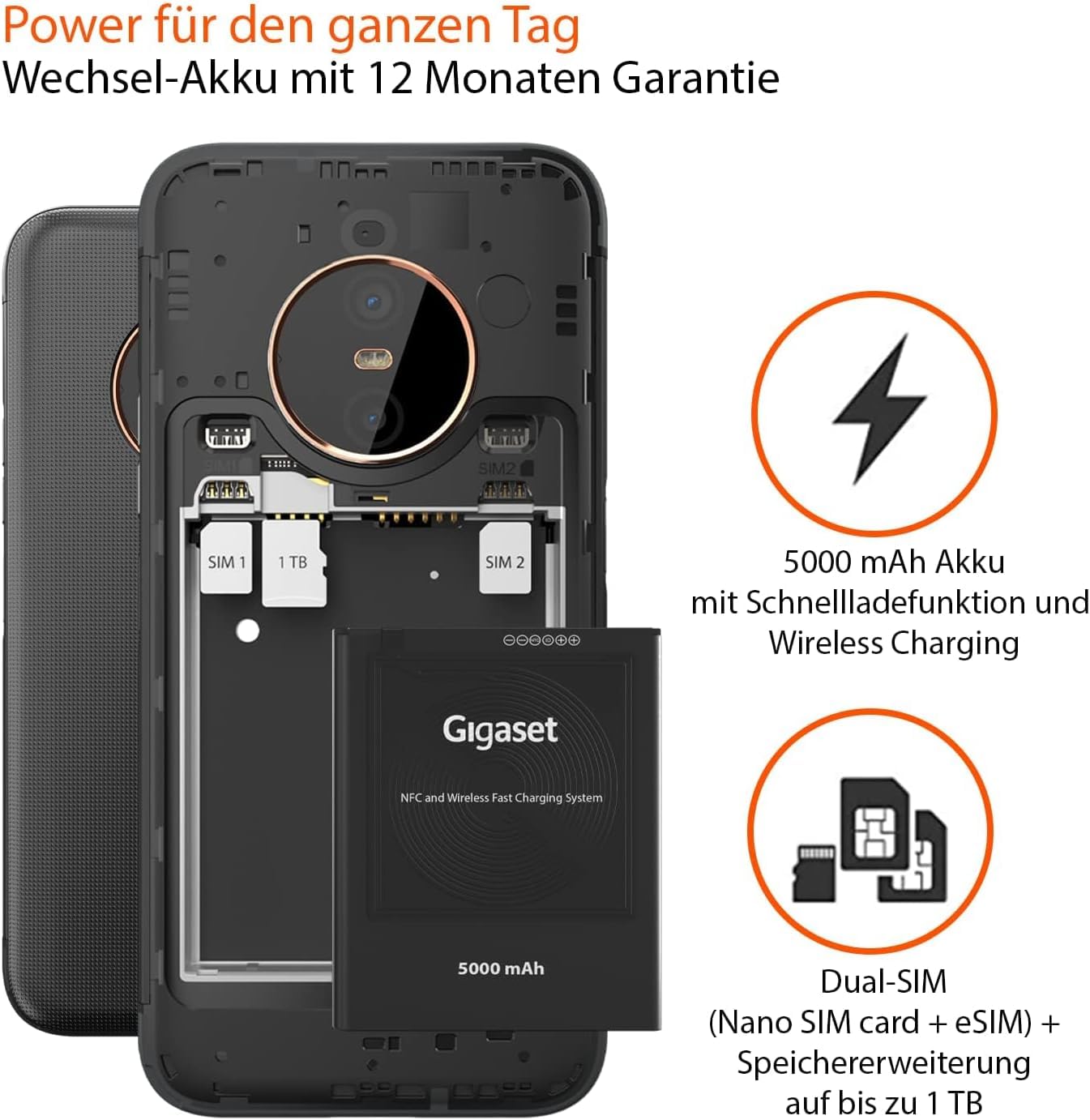 gigaset-gx6-pro-5g-business-smartphone-6-6-128gb-8gb-titanium-black image 3