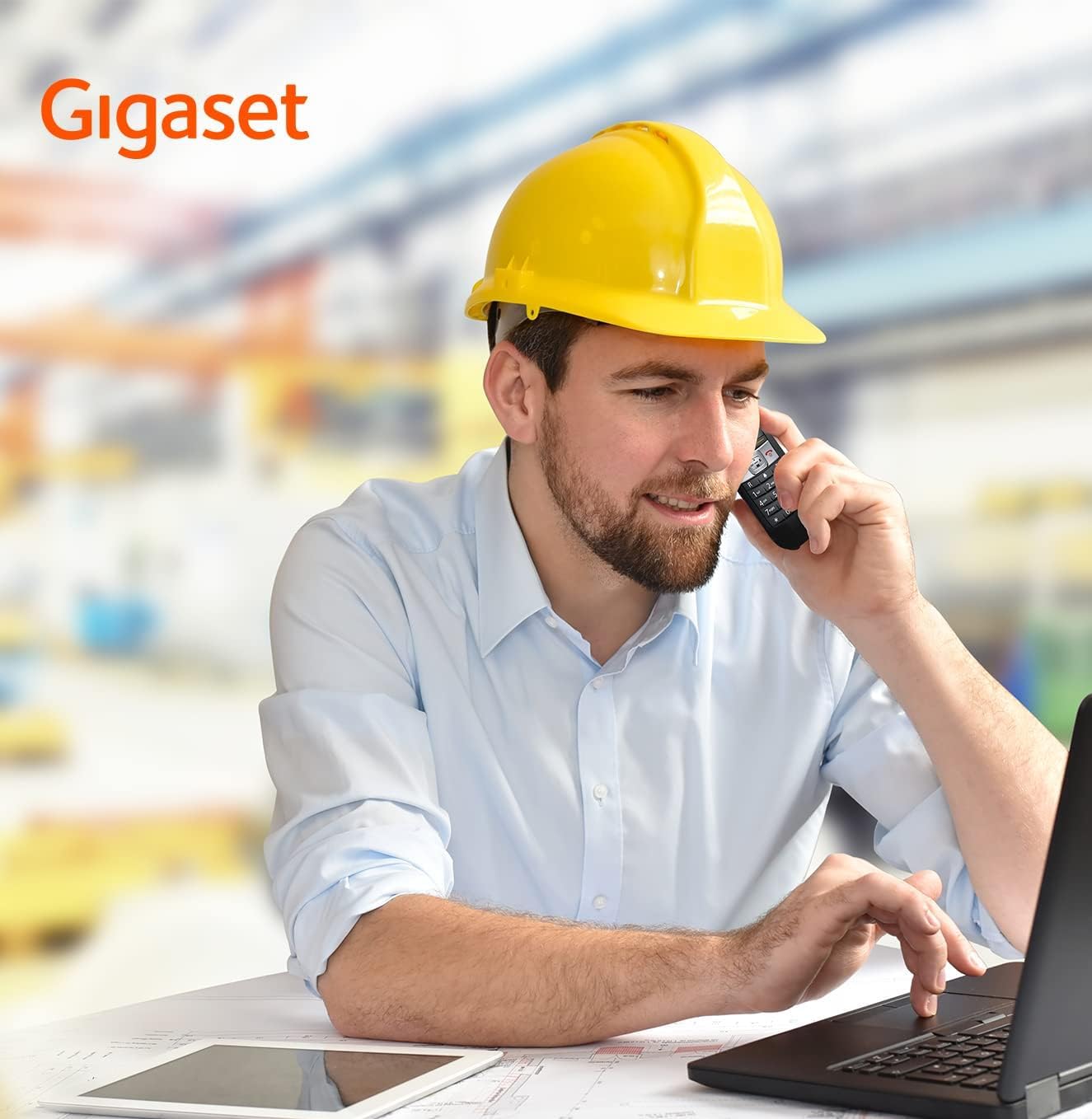 gigaset-e630-robustes-schnurloses-dect-telefon-ip65-schwarz image 7