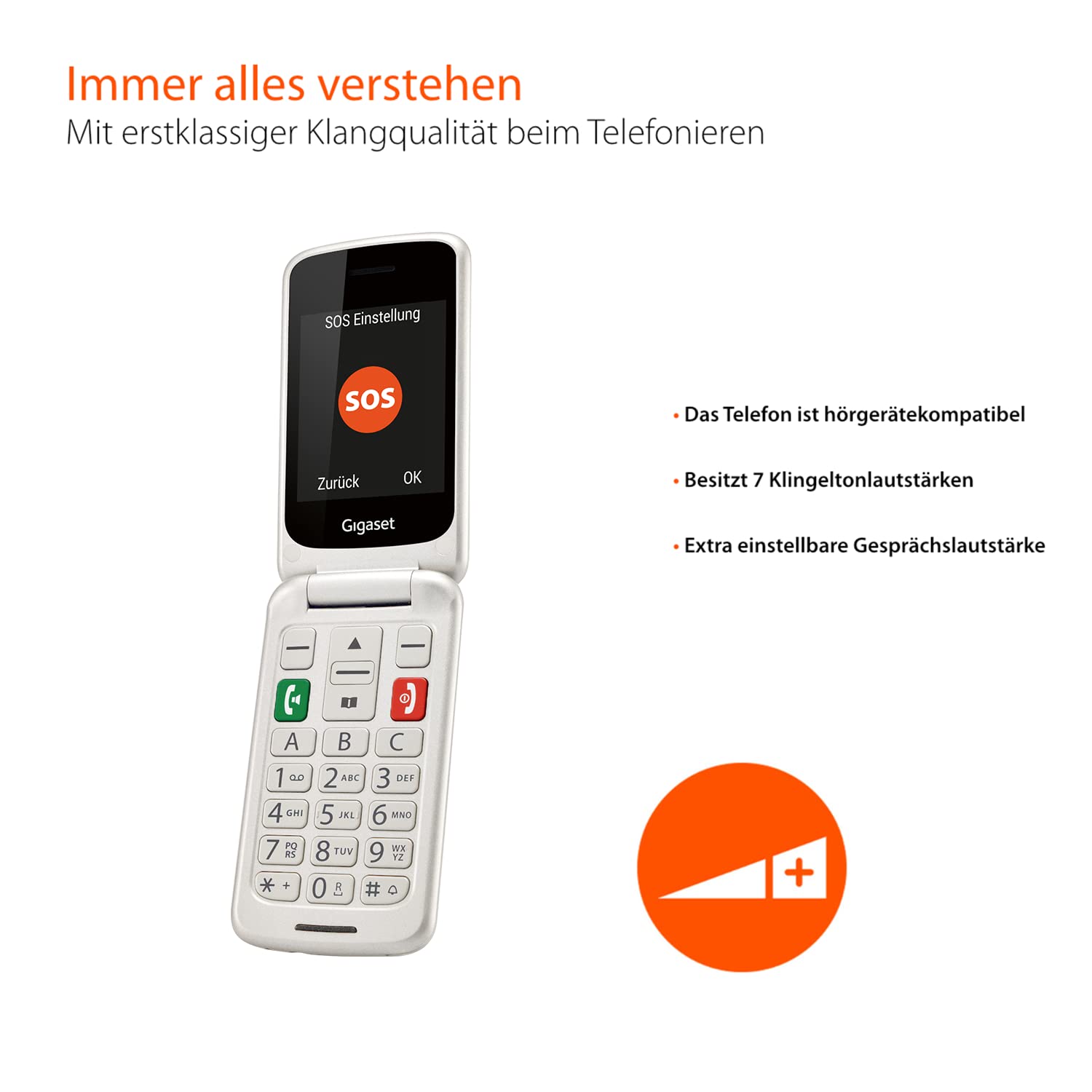 gigaset-gl590-gsm-senioren-klapphandy-2-8-zoll-farbdisplay-sos-pearl-white image 4