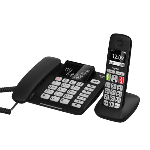 gigaset-dl780-plus-kombi-set-tischtelefon-mobilteil-schwarz image 7