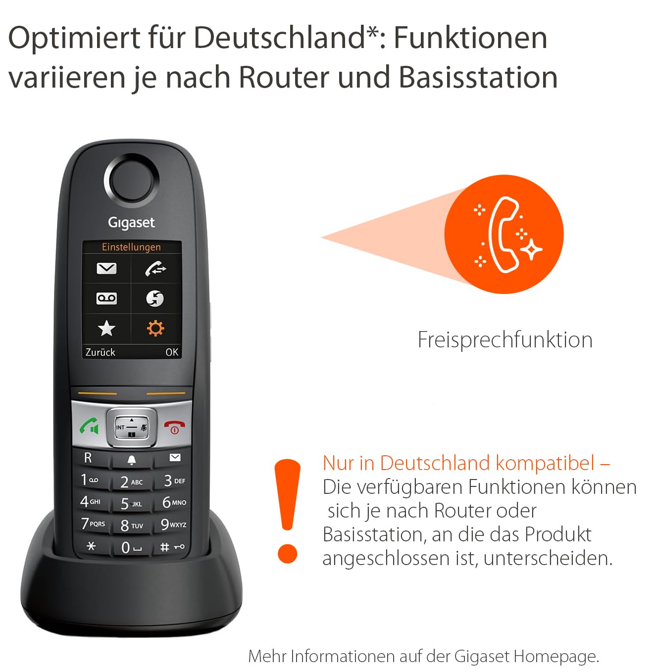 gigaset-e630-robustes-schnurloses-dect-telefon-ip65-schwarz image 2