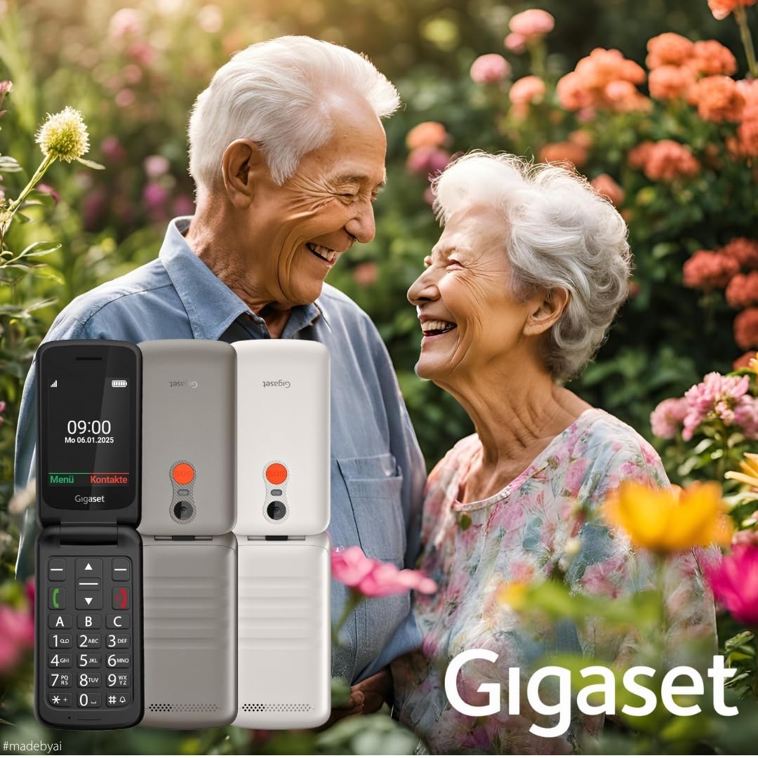 gigaset-gl595-klapphandy-mit-sos-taste-2-8-zoll-perlwei image 7