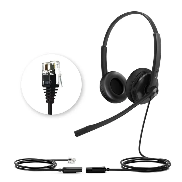 yealink-yhs34-stereo-kabelgebundenes-telefon-headset-mit-qd-anschlusskabel-rj9 image 1