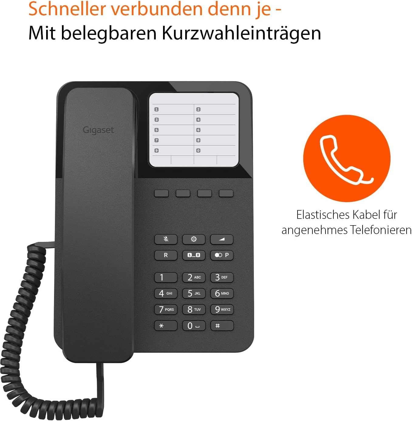 gigaset-desk-400-schnurgebundenes-tischtelefon-schwarz image 4