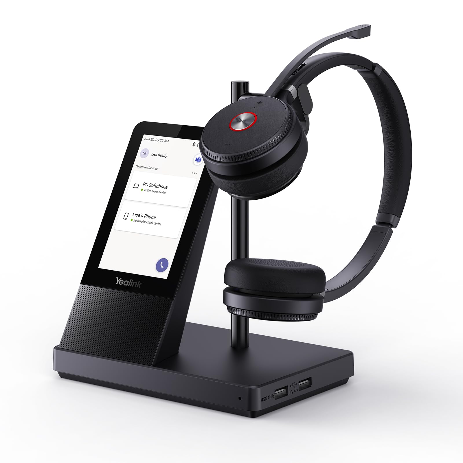 yealink-wh66-dual-dect-headset-mit-4-zoll-touchscreen image 1