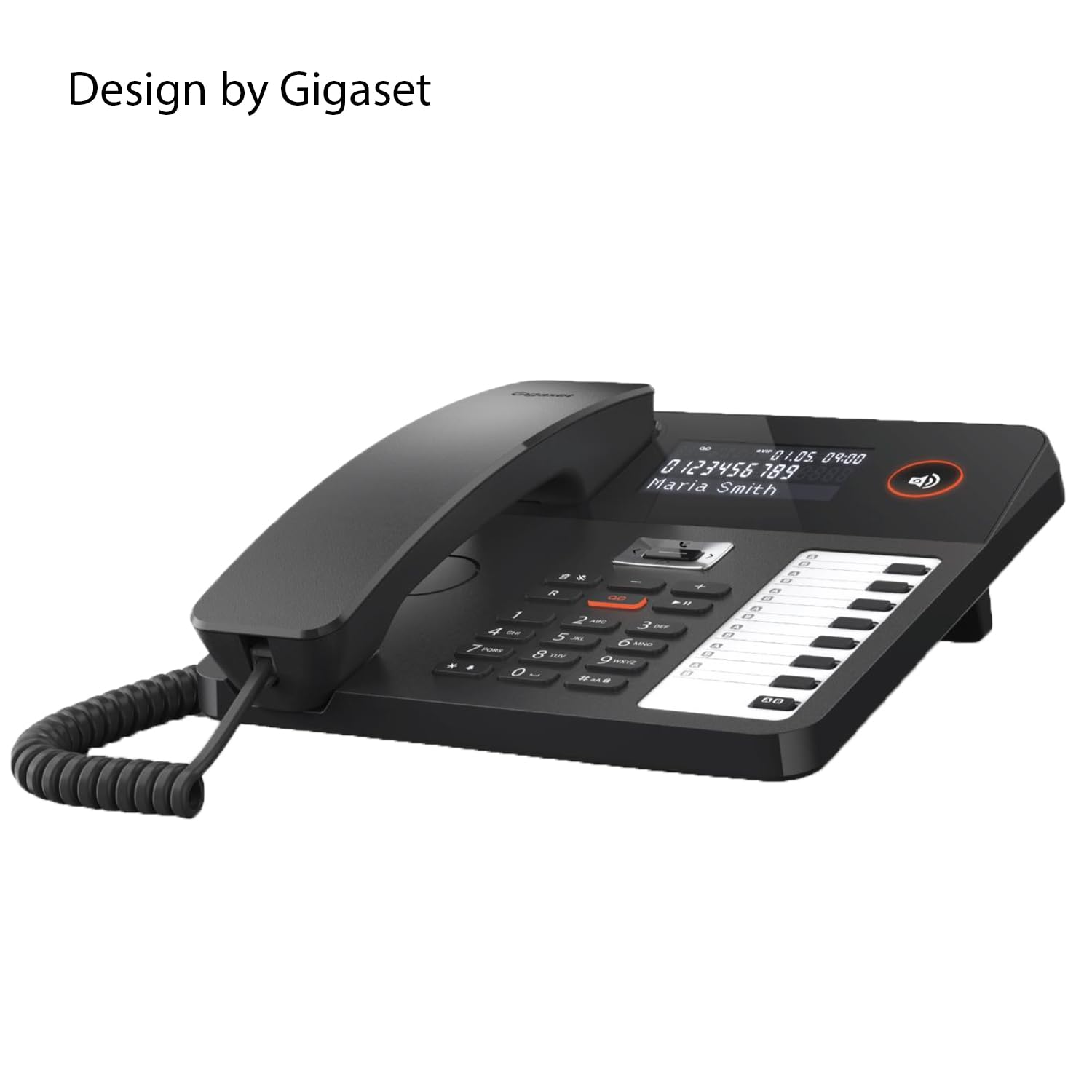 gigaset-desk-800a-schnurgebundenes-telefon-mit-anrufbeantworter-schwarz-lcd-frei image 4
