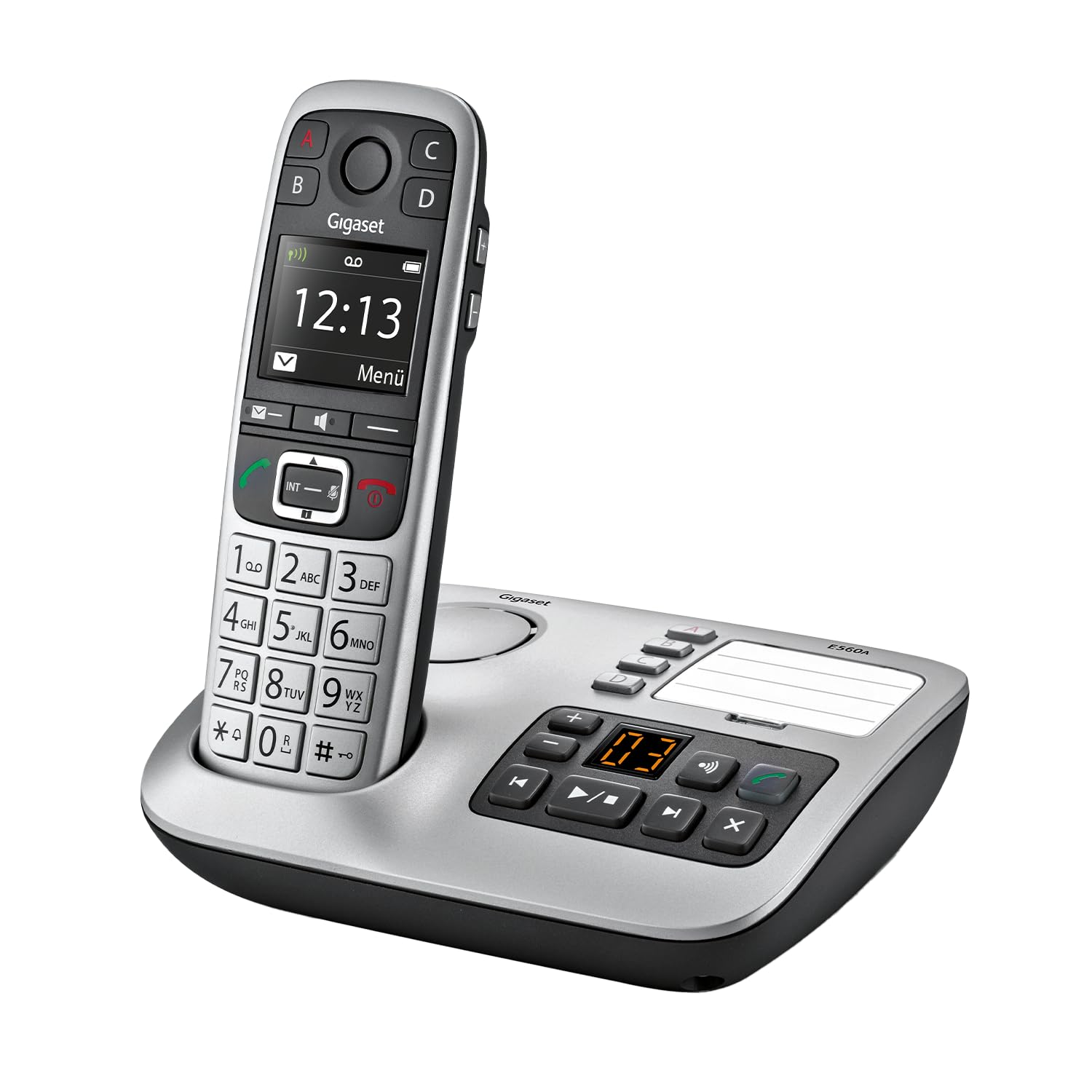 gigaset-e560-senioren-dect-telefon-schnurlos-mit-notruftaste-silber image 8