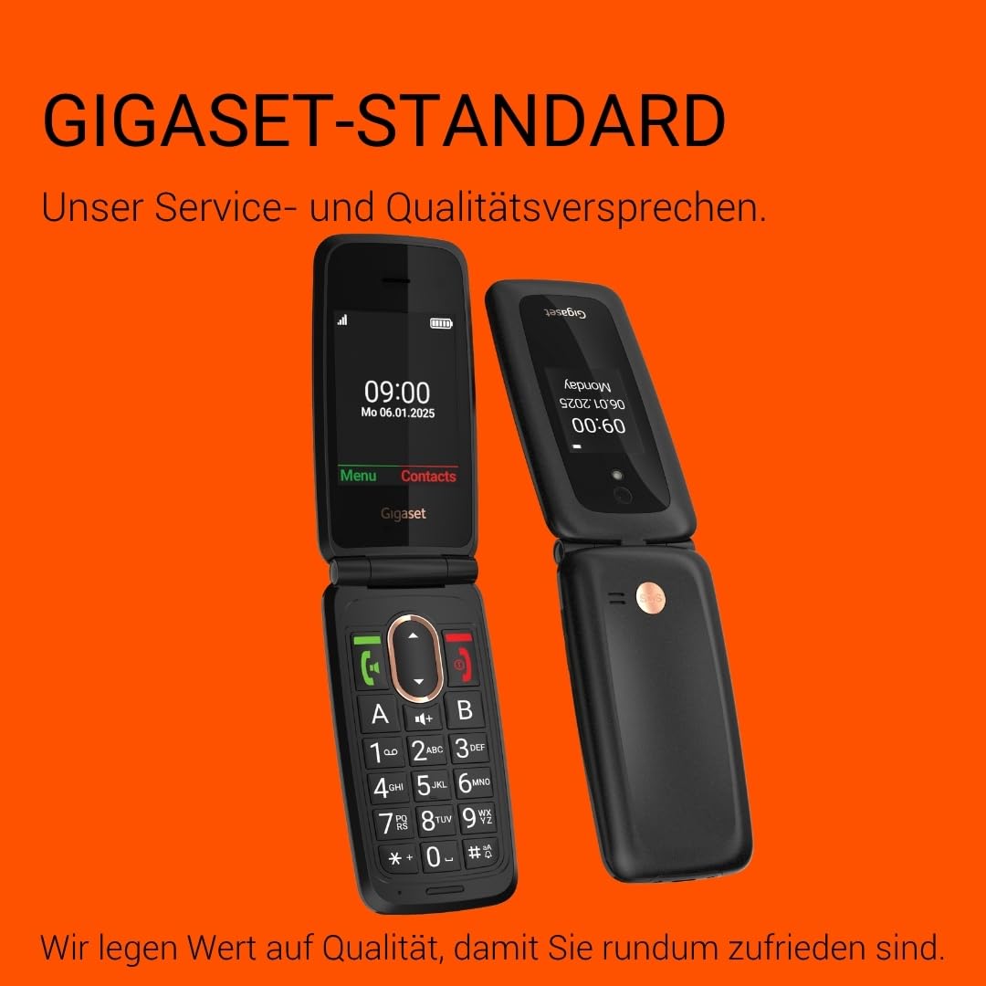 gigaset-gl795-klapphandy-4g-seniorenhandy-dunkelgrau image 5