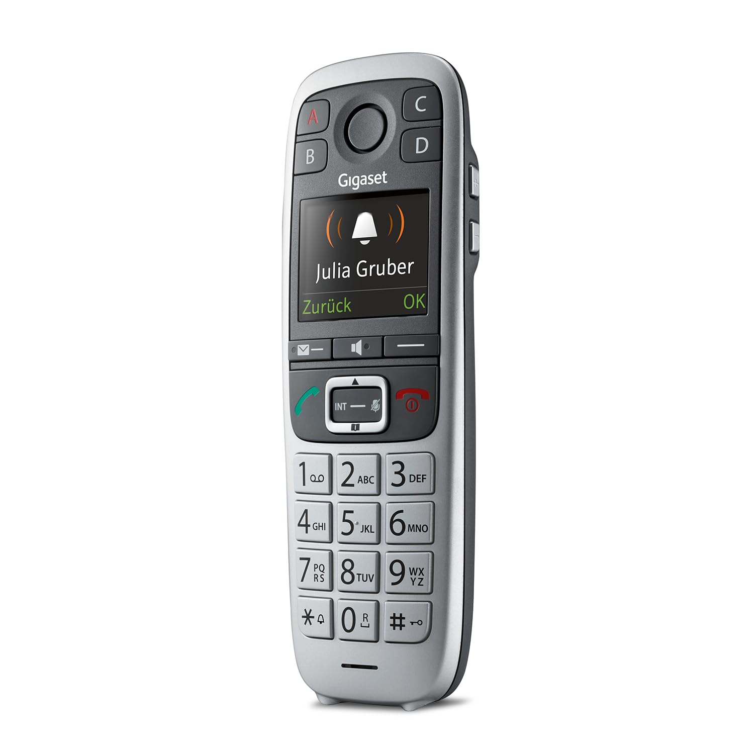 gigaset-e560hx-dect-mobilteil-schnurloses-senioren-telefon-f-r-fritzbox-silber-o image 1
