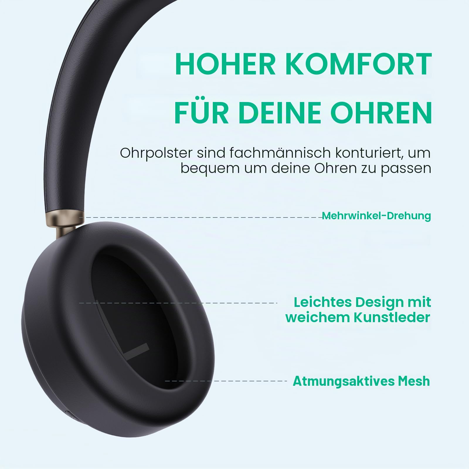 yealink-ohrpolster-ersatz-1-paar-f-r-bh76-plus-wireless-bluetooth-headset-over-e image 2