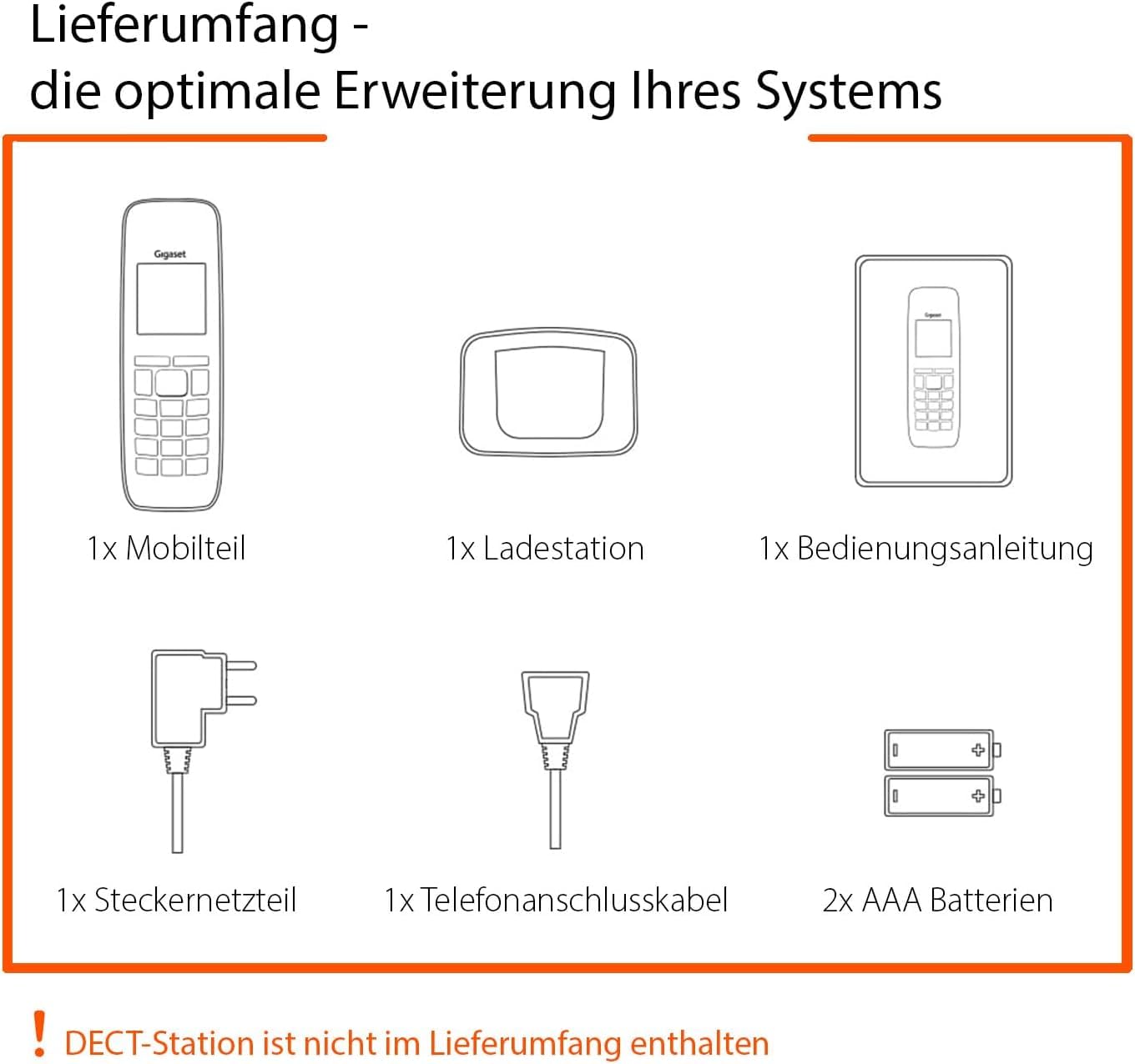 gigaset-as690hx-dect-mobilteil-mit-ladeschale-f-r-fritzbox-schwarz-ohne-basis image 6