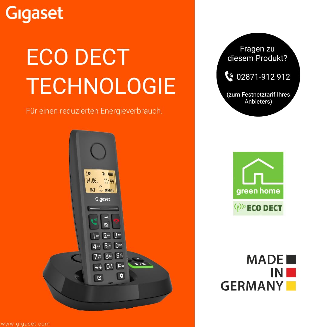 gigaset-pure-220a-dect-telefon-mit-anrufbeantworter-und-call-block-anthrazit image 5