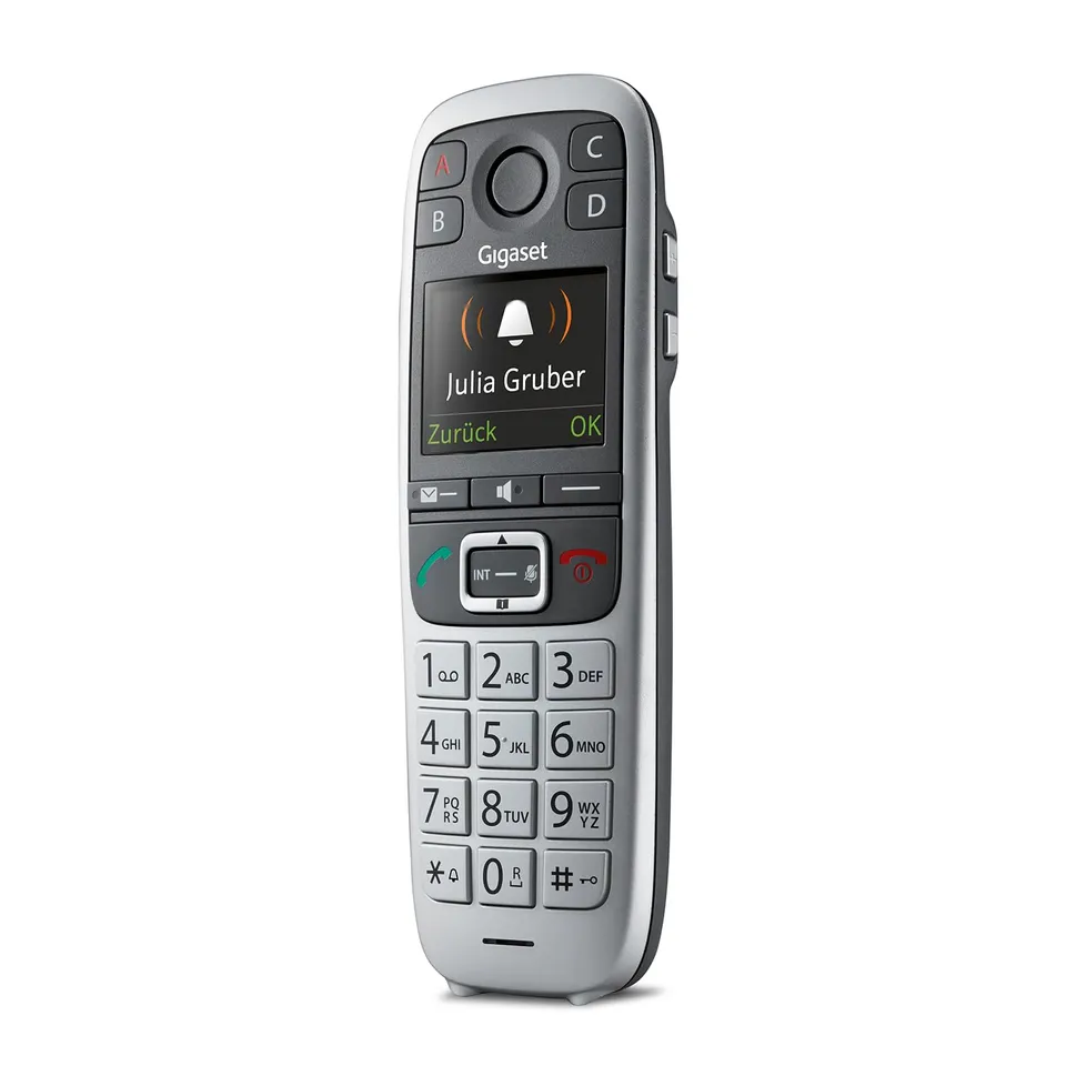 gigaset-e560hx-dect-mobilteil-schnurloses-senioren-telefon-f-r-fritzbox-silber-o image 1