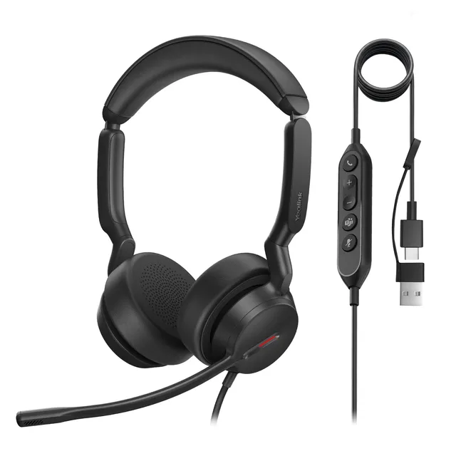 yealink-uh44-stereo-headset-kabelgebunden-mit-mikrofon-teams-dual-mikrofon image 1