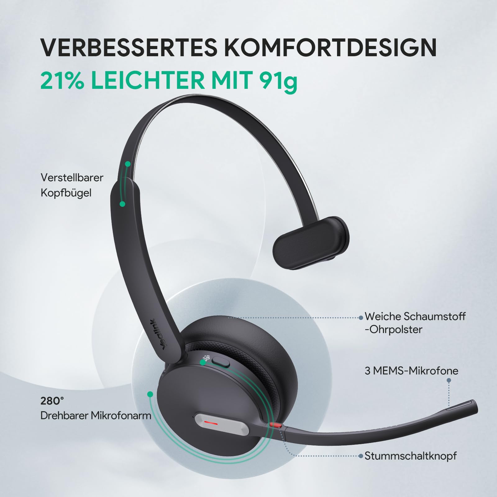 yealink-bh70-mono-bluetooth-headset-mit-mikrofon-und-bt51-dongle image 6