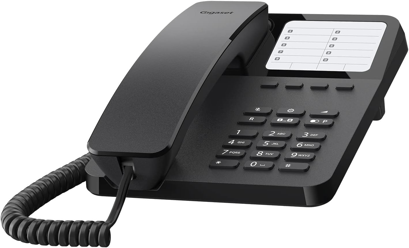 gigaset-desk-400-schnurgebundenes-tischtelefon-schwarz image 1