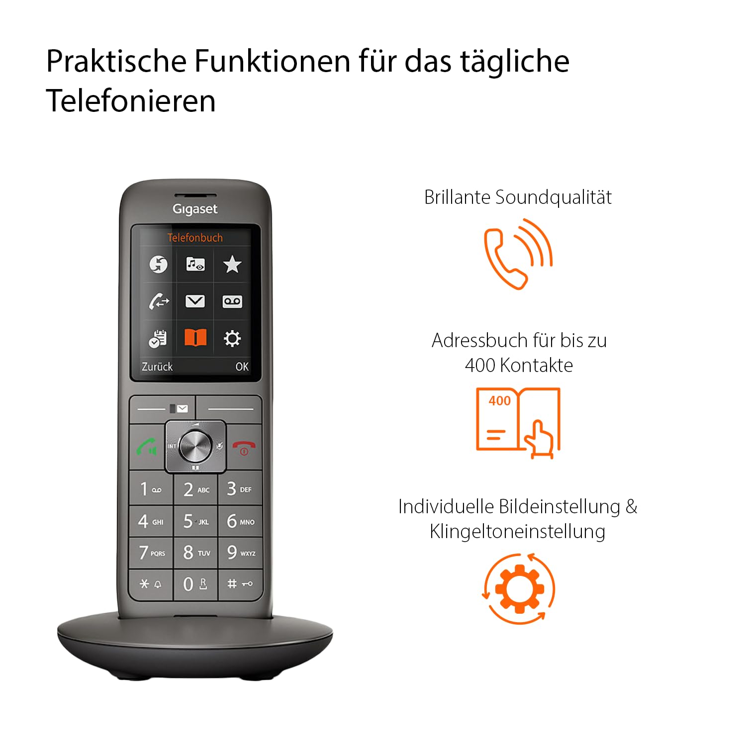 gigaset-cl660-schnurloses-dect-telefon-ohne-anrufbeantworter-anthrazit-metallic image 4
