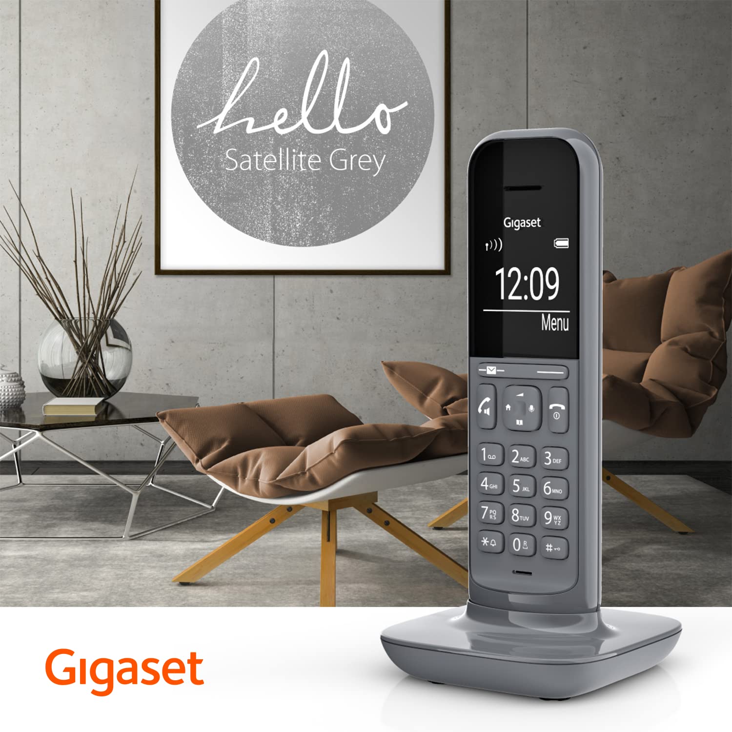 gigaset-cl390hx-design-dect-mobilteil-mit-ladeschale-f-r-fritzbox-grau-ohne-basi image 7