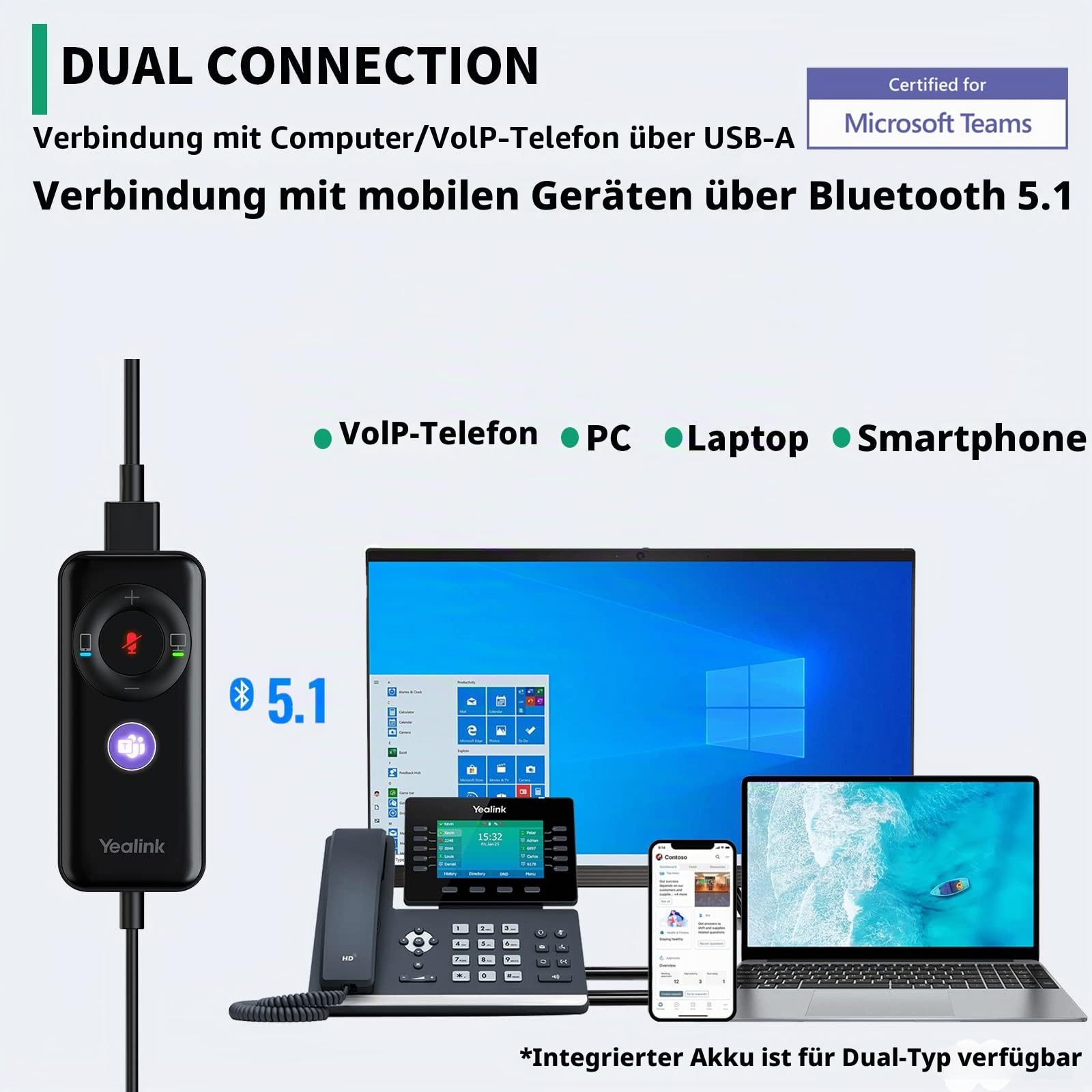 yealink-uh38-mono-usb-headset-teams-bluetooth-busylight image 2