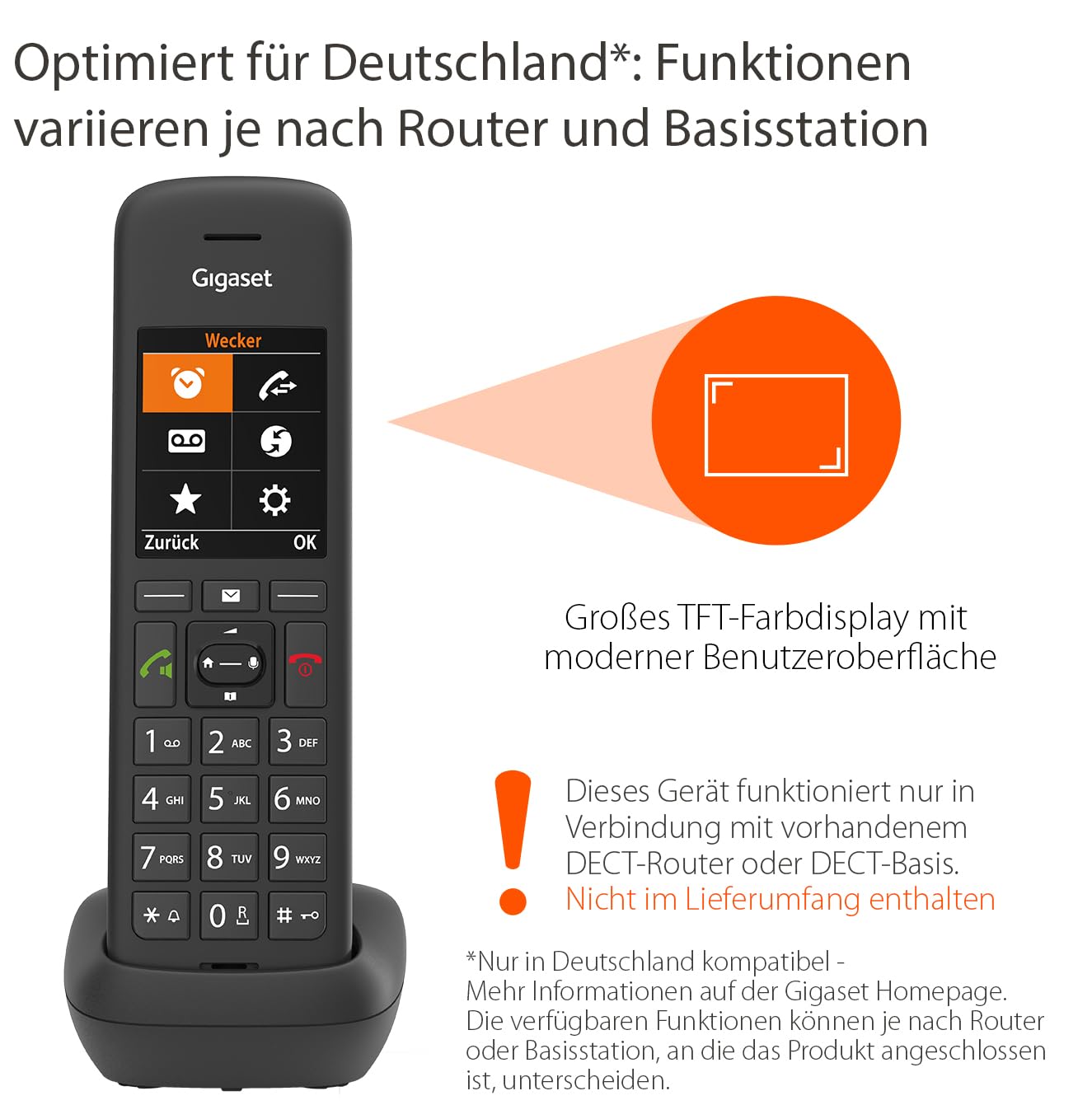 gigaset-c575hx-dect-mobilteil-f-r-fritz-box-schwarz image 2