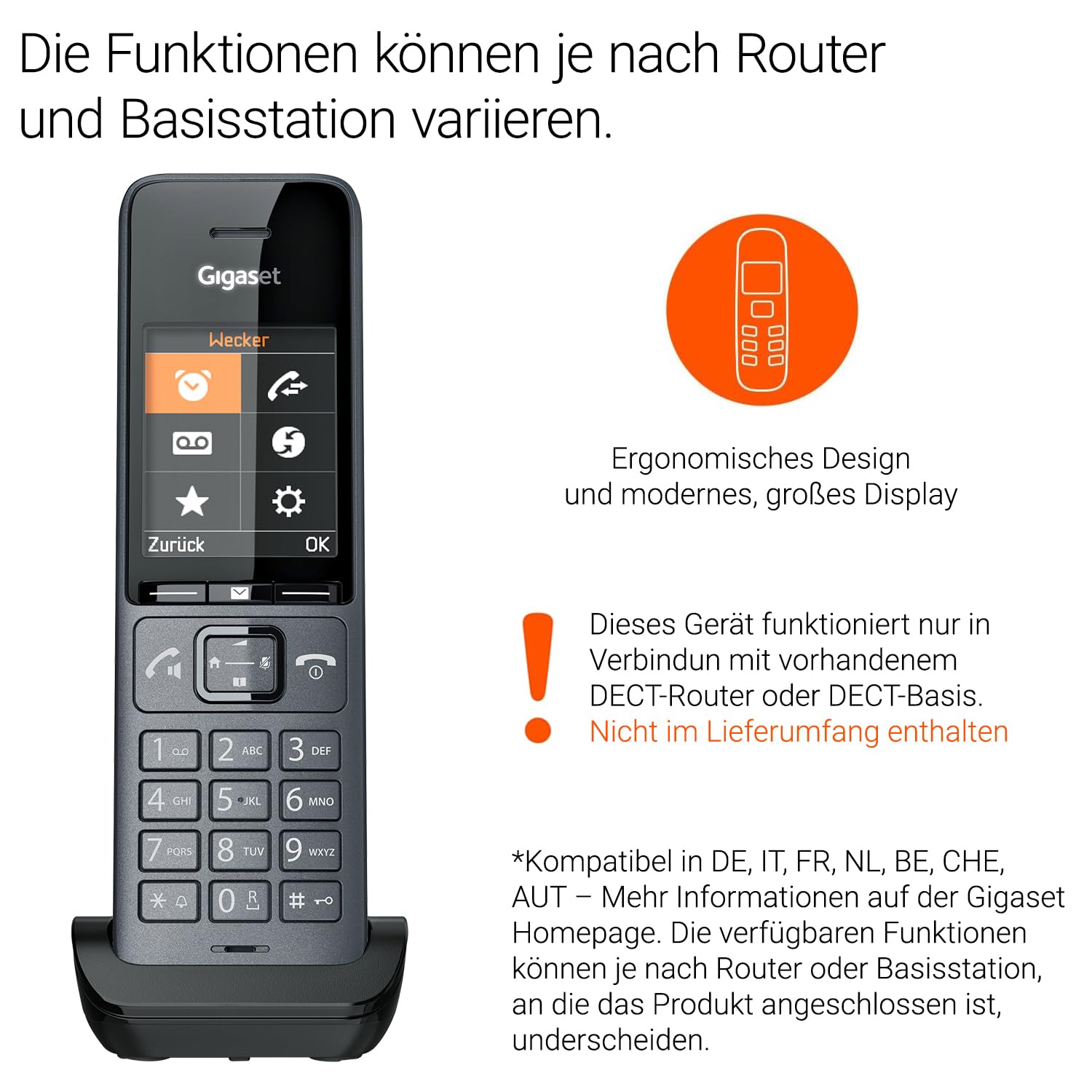 gigaset-comfort-520hx-duo-2x-dect-mobilteil-f-r-fritzbox-titan-schwarz-ohne-basi image 2