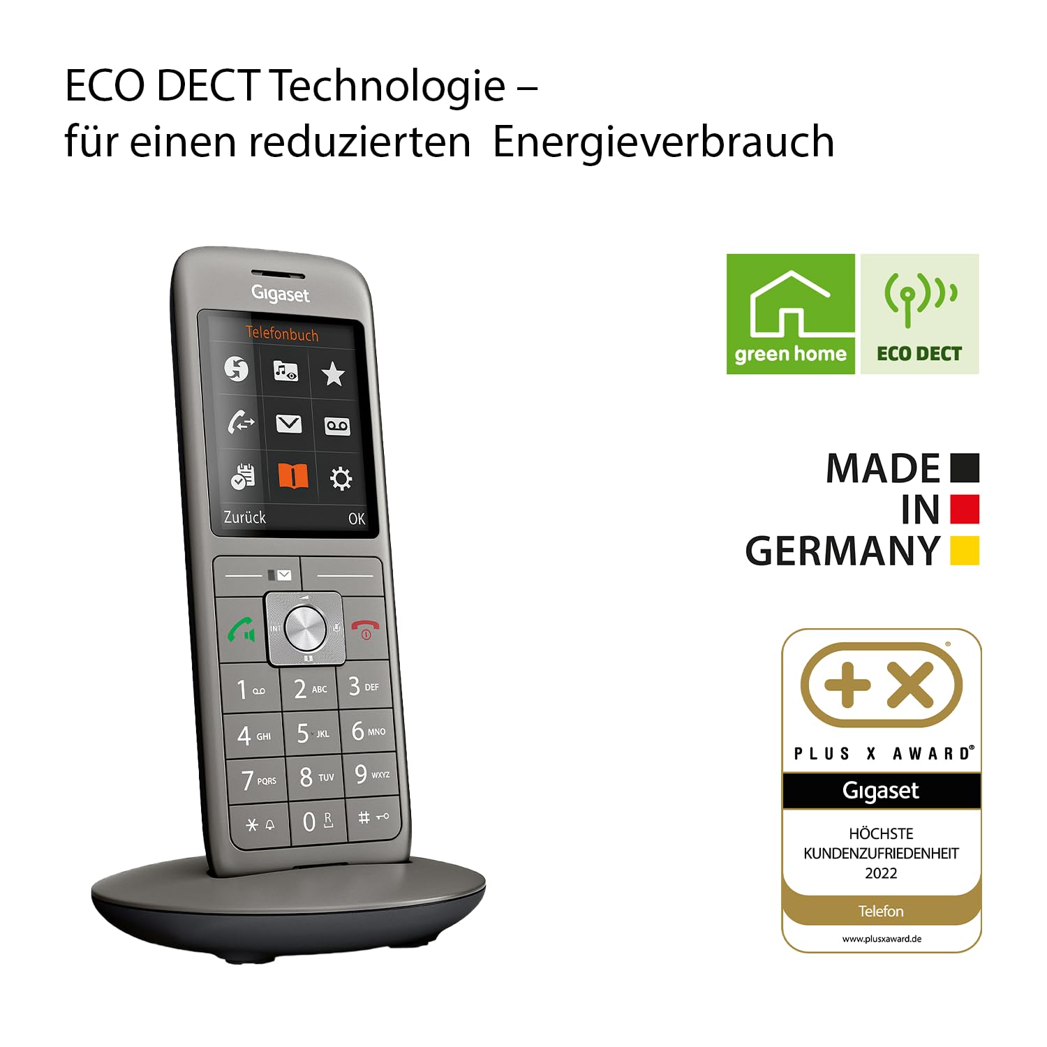 gigaset-cl660-schnurloses-dect-telefon-ohne-anrufbeantworter-anthrazit-metallic image 5