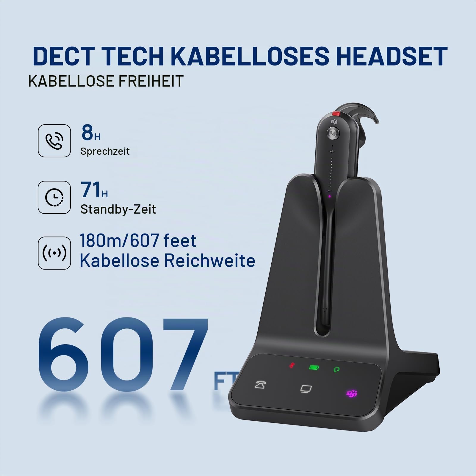 yealink-wh63-e2-dect-wireless-headset-mono-mit-mikrofon-schwarz image 2