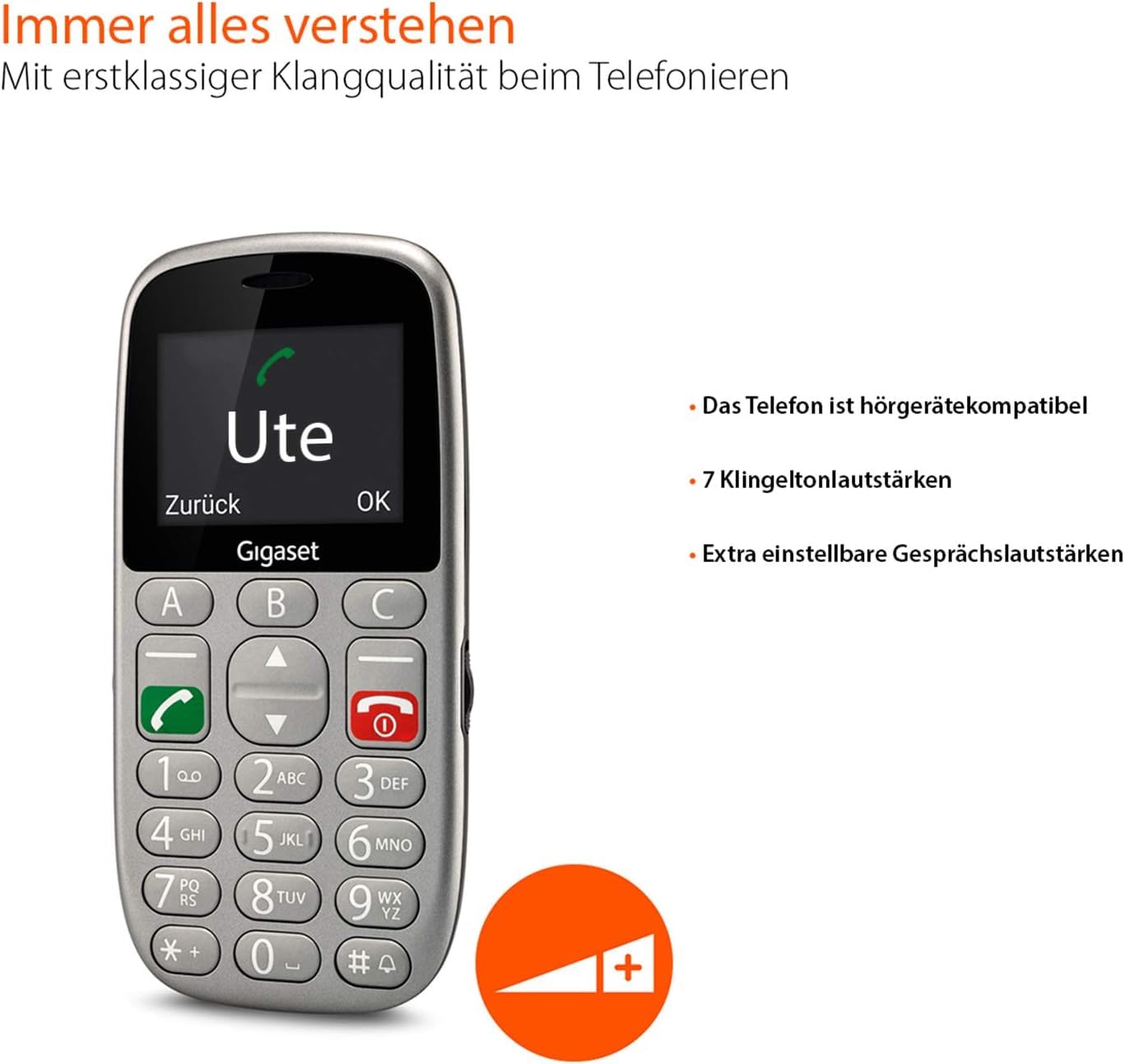 gigaset-gl390-gsm-senioren-handy-mit-sos-taste-titan-silber-ohne-vertrag image 3