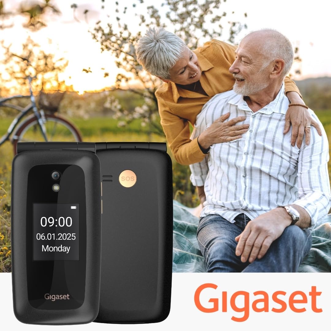 gigaset-gl795-klapphandy-4g-seniorenhandy-dunkelgrau image 7