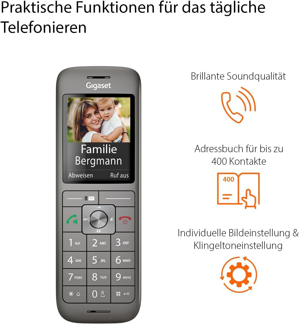 gigaset-cl660hx-duo-dect-mobilteil-set-2x-mit-ladeschale-anthrazit-metallic-frit image 4