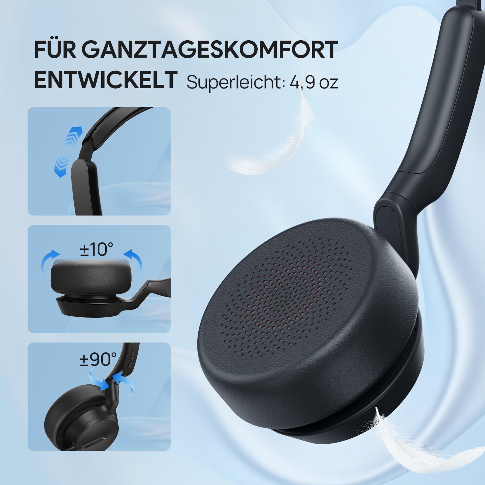 yealink-uh42-mono-usb-headset-kabelgebunden-mit-noise-cancelling-mikrofon-usb-c- image 3
