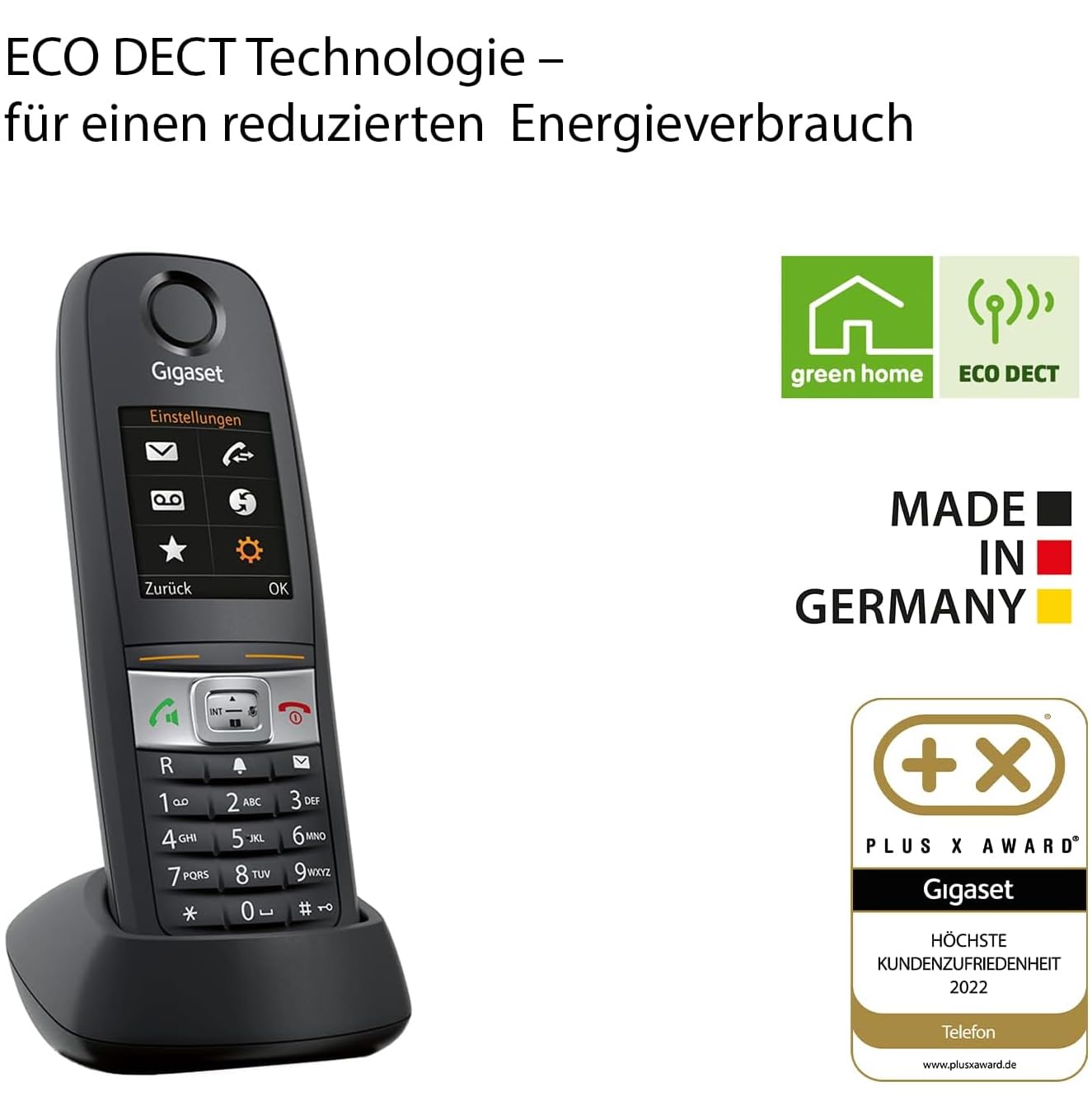 gigaset-e630hx-dect-mobilteil-robust-fritzbox-kompatibel-ohne-basis-schwarz image 5