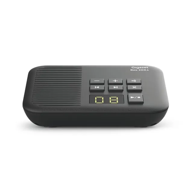 gigaset-box-200a-dect-basis-station-mit-anrufbeantworter-schwarz image 1