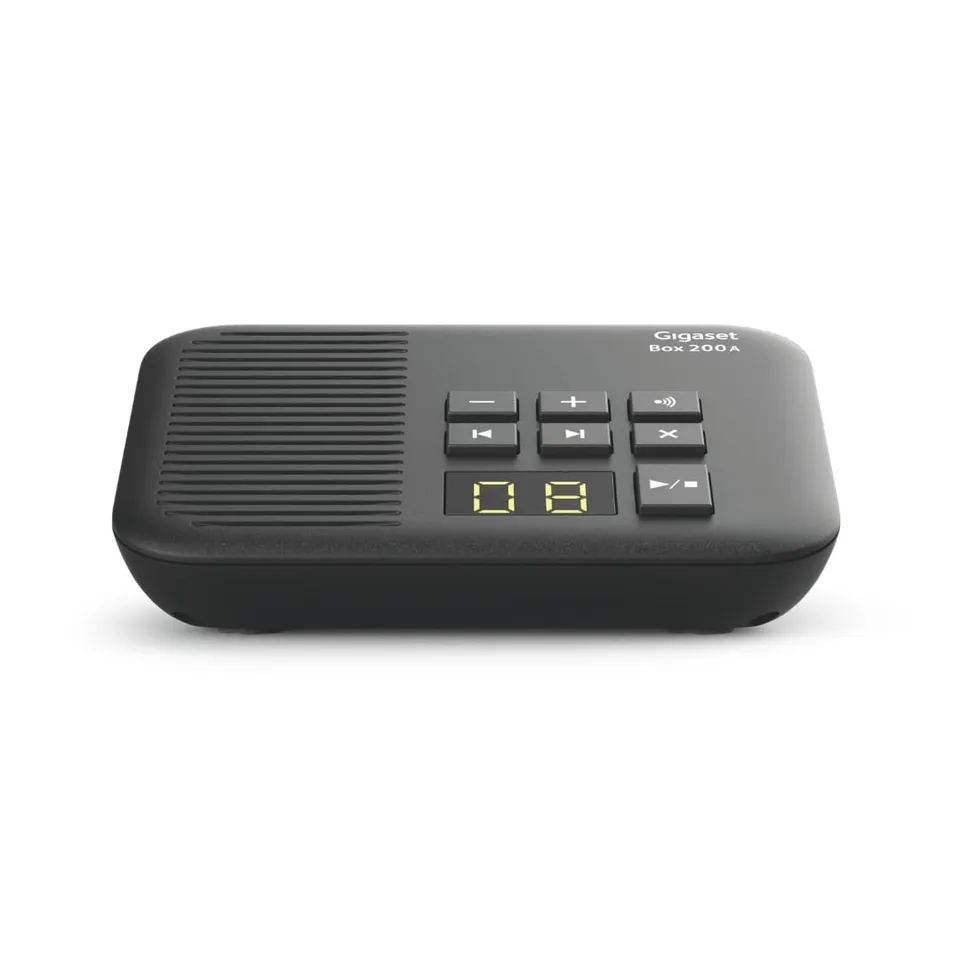 gigaset-box-200a-dect-basis-station-mit-anrufbeantworter-schwarz image 1
