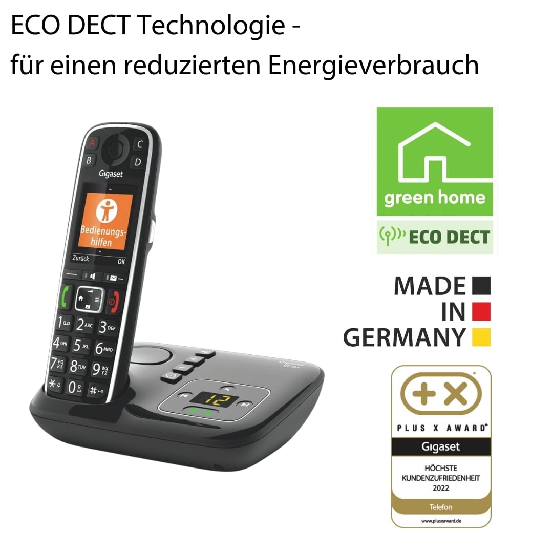 gigaset-e720a-premium-senioren-dect-telefon-mit-anrufbeantworter-bluetooth-schwa image 5