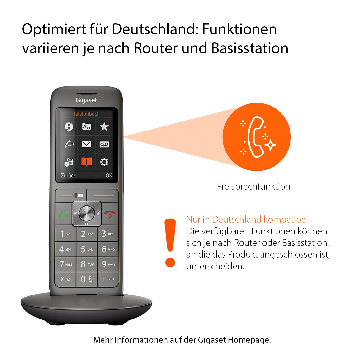 gigaset-cl660-schnurloses-dect-telefon-ohne-anrufbeantworter-anthrazit-metallic image 2