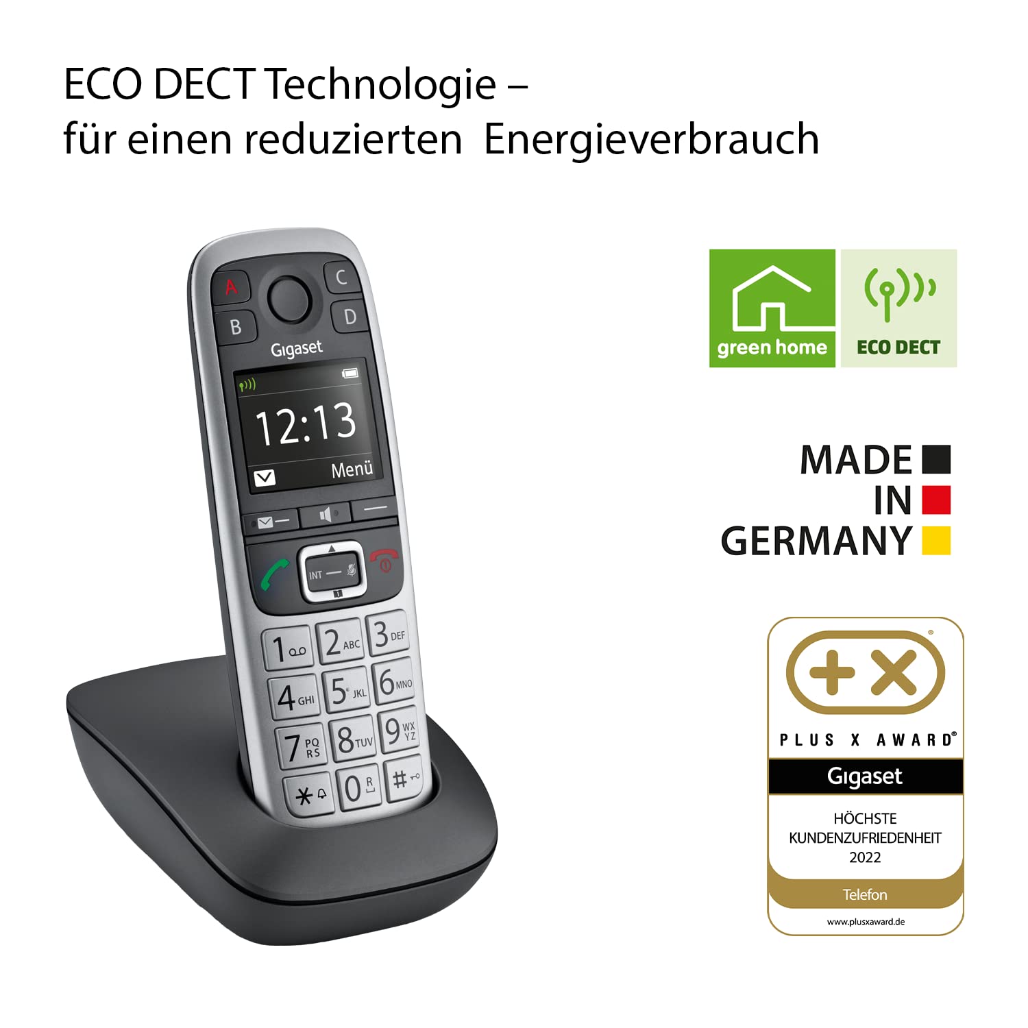 gigaset-e560-senioren-dect-telefon-schnurlos-mit-notruftaste-silber image 5