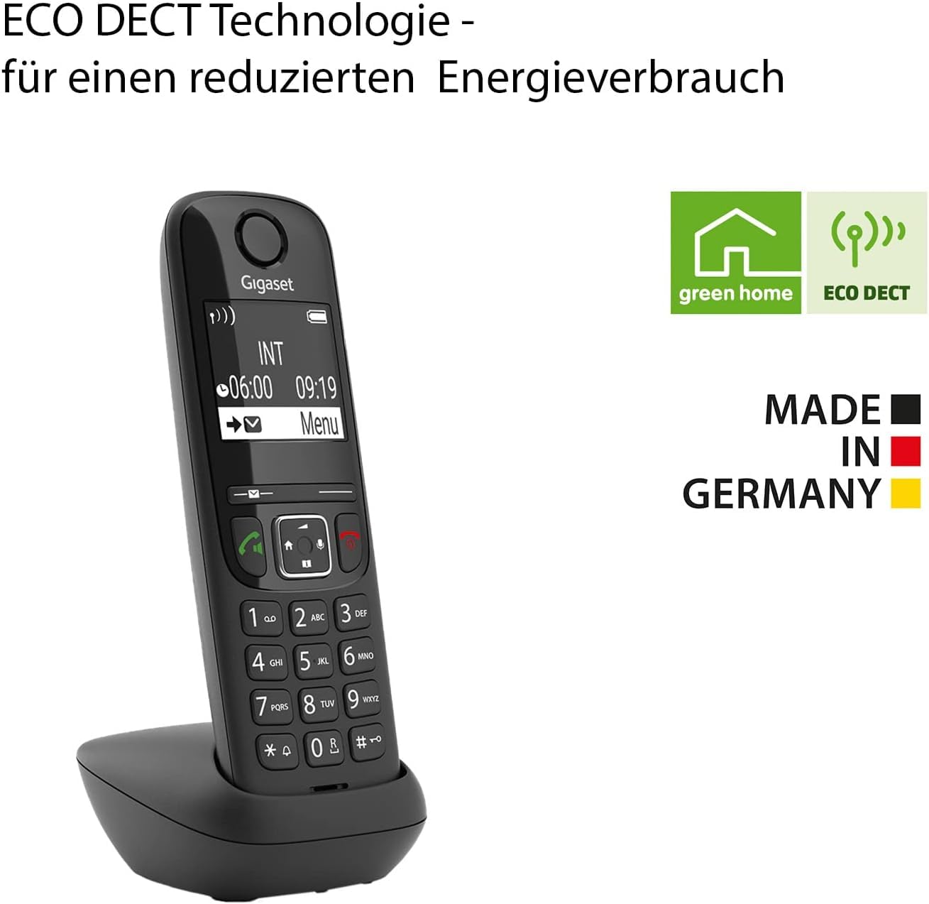 gigaset-as690hx-dect-mobilteil-mit-ladeschale-f-r-fritzbox-schwarz-ohne-basis image 5