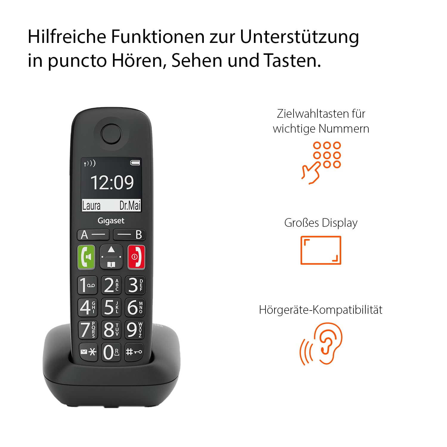 gigaset-e290-schnurloses-senioren-telefon-ohne-ab-schwarz image 4