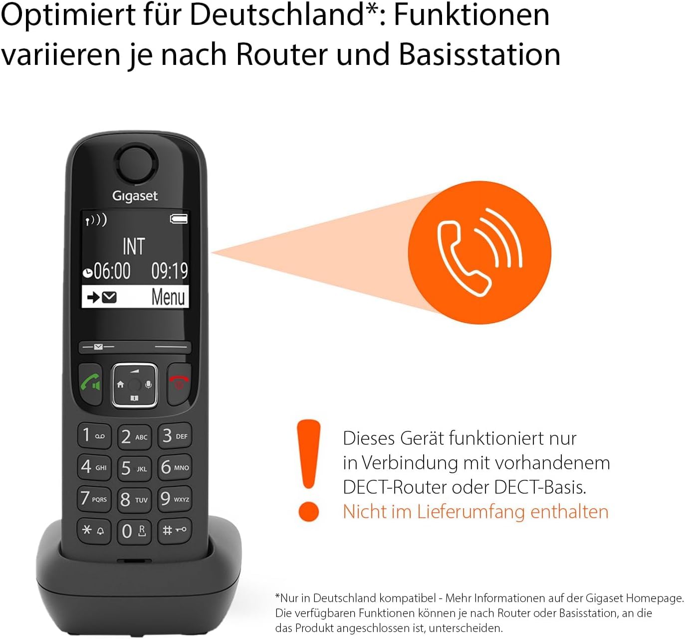 gigaset-as690hx-dect-mobilteil-mit-ladeschale-f-r-fritzbox-schwarz-ohne-basis image 2